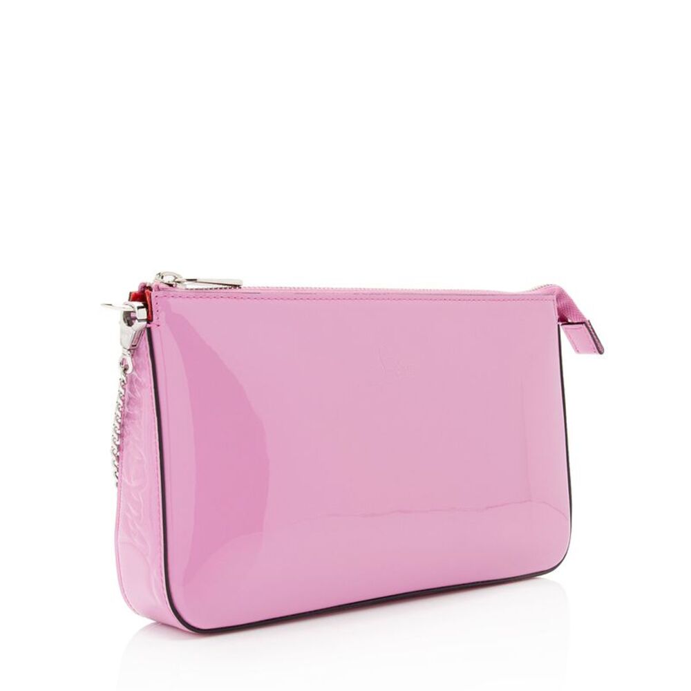 Christian Louboutin Patent Leather Loubila Pouch - Picture 2 of 13